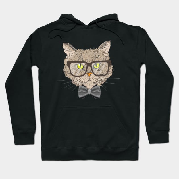 cute cat Hoodie by This is store